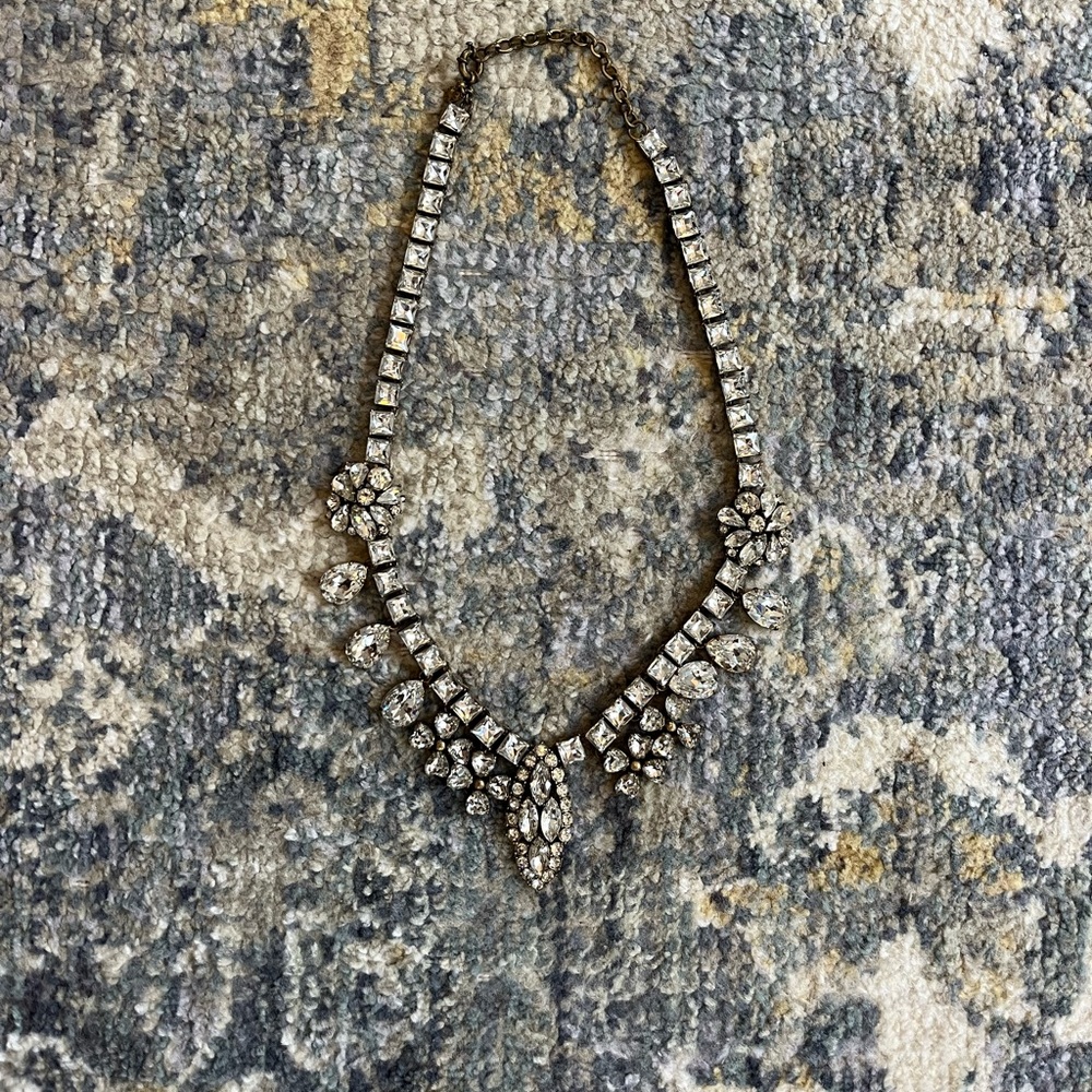 Jcrew crystal necklace